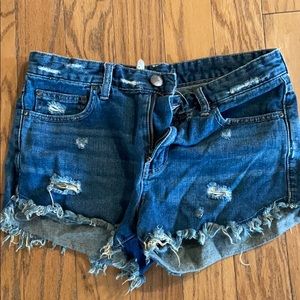 Free People Dolphin Hem Shorts